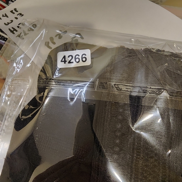 Ann Taylor LOFT Black Fringe tank top size L - Picture 11 of 11